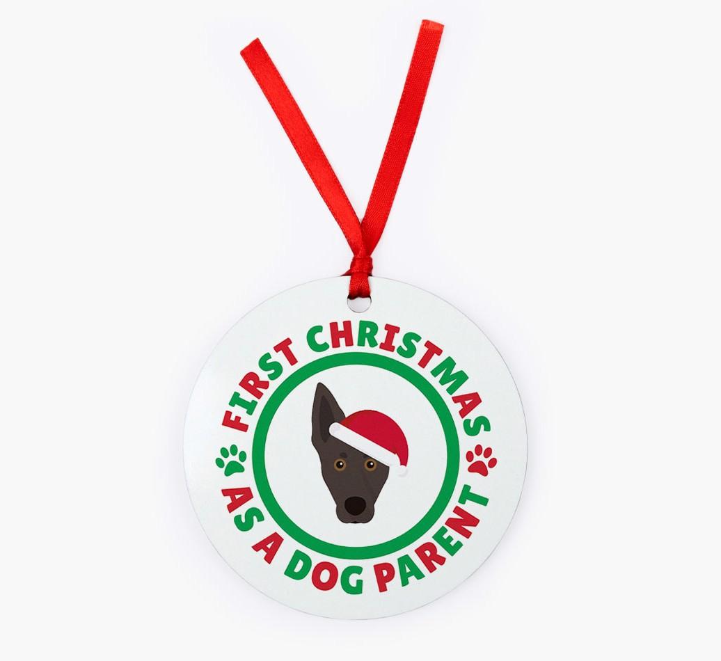 'Dog Parent' - Personalized {breedFullName} Christmas Decoration