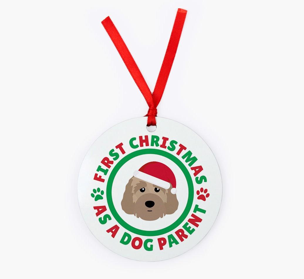 'Dog Parent' - Personalized {breedFullName} Christmas Decoration