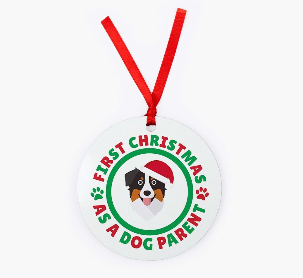 'Dog Parent' - Personalized {breedFullName} Christmas Decoration