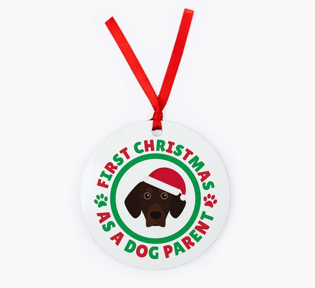 'Dog Parent' - Personalized {breedFullName} Christmas Decoration