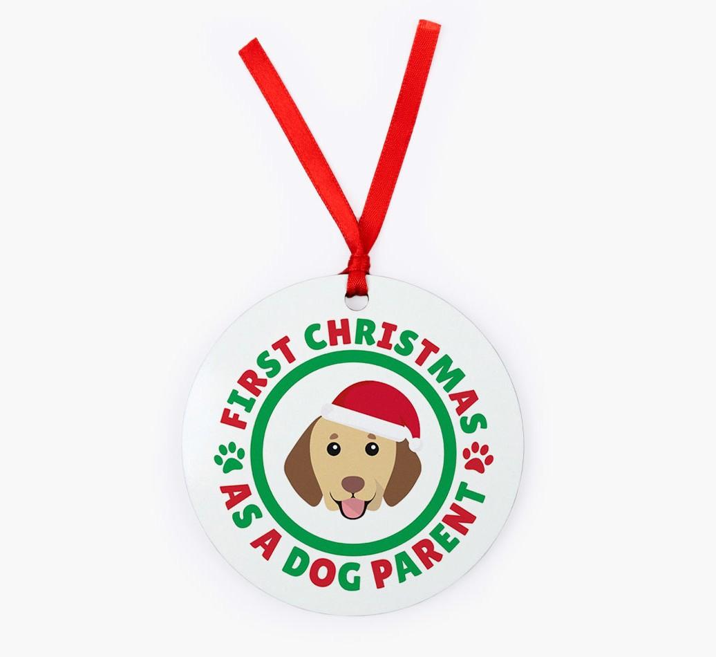 'Dog Parent' - Personalized {breedFullName} Christmas Decoration