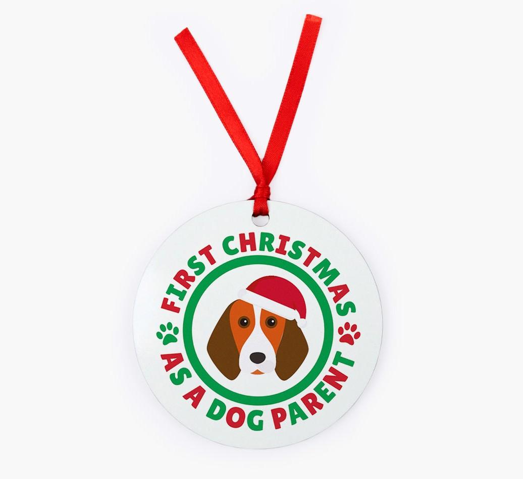 'Dog Parent' - Personalized {breedFullName} Christmas Decoration