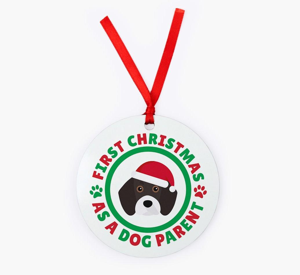 'Dog Parent' - Personalized {breedFullName} Christmas Decoration