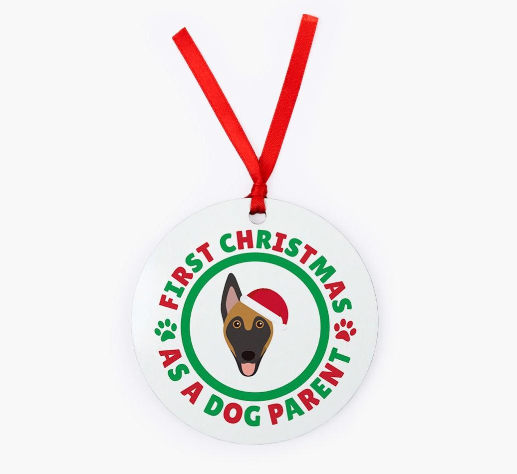 'Dog Parent' - Personalized {breedFullName} Christmas Decoration