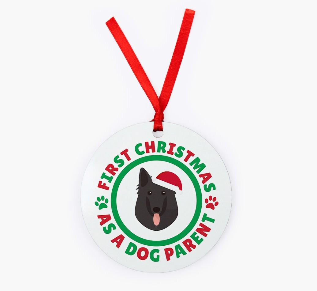 'Dog Parent' - Personalized {breedFullName} Christmas Decoration