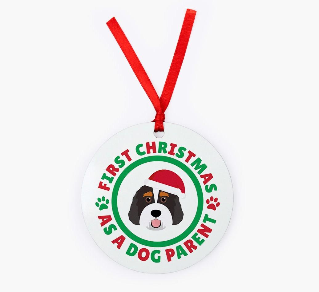 'Dog Parent' - Personalized {breedFullName} Christmas Decoration
