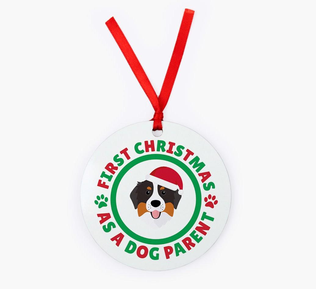 'Dog Parent' - Personalized {breedFullName} Christmas Decoration