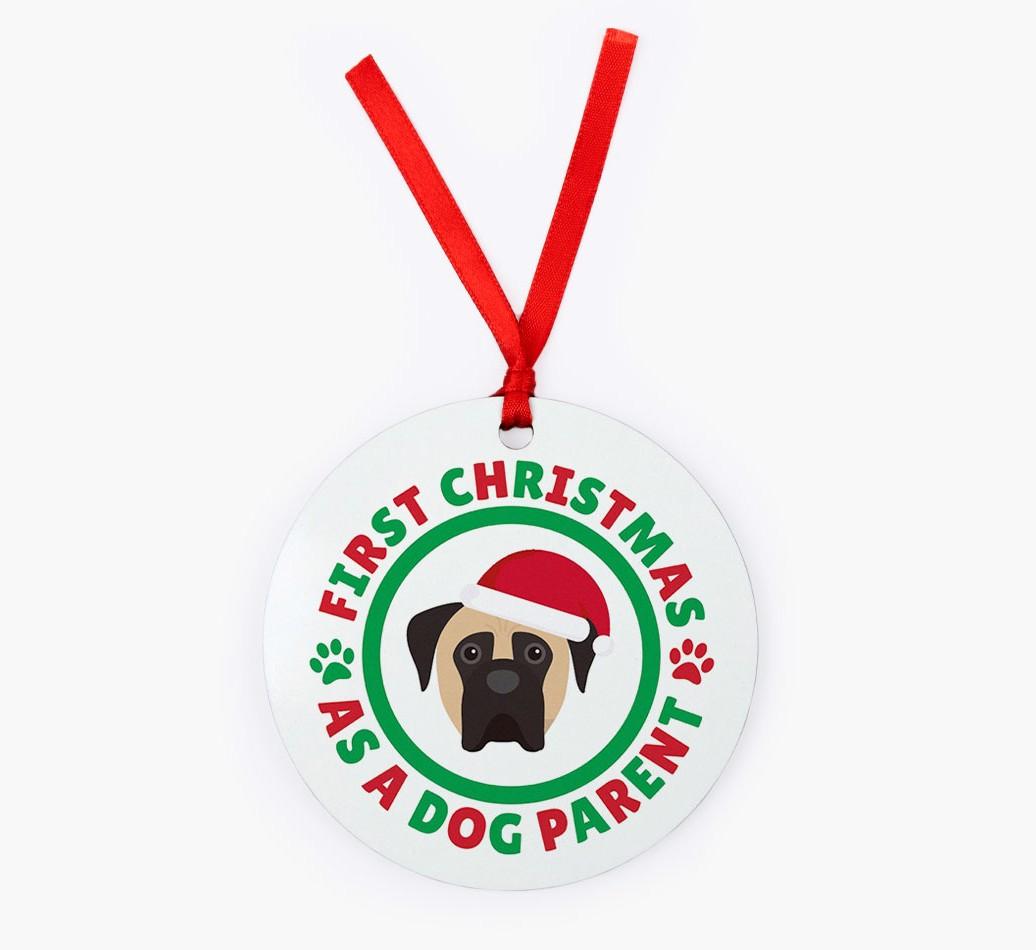 'Dog Parent' - Personalized {breedFullName} Christmas Decoration