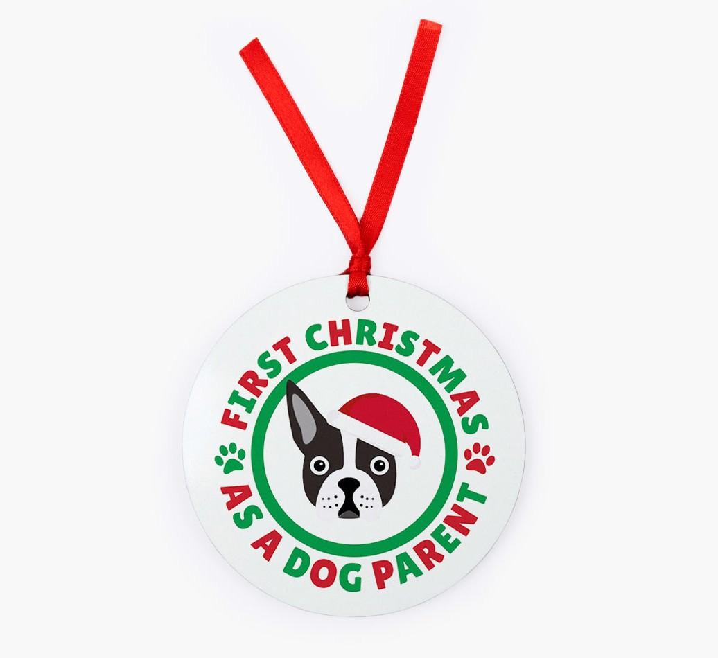 'Dog Parent' - Personalized {breedFullName} Christmas Decoration