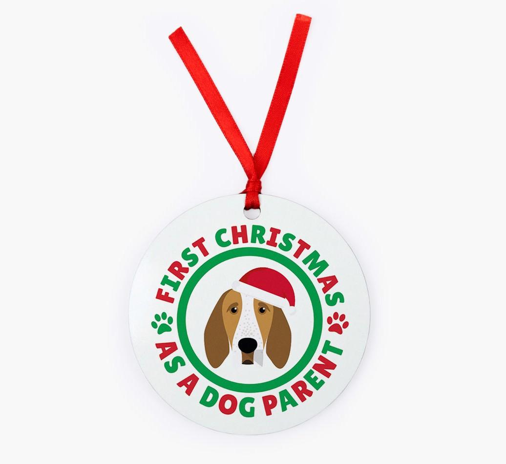'Dog Parent' - Personalized {breedFullName} Christmas Decoration