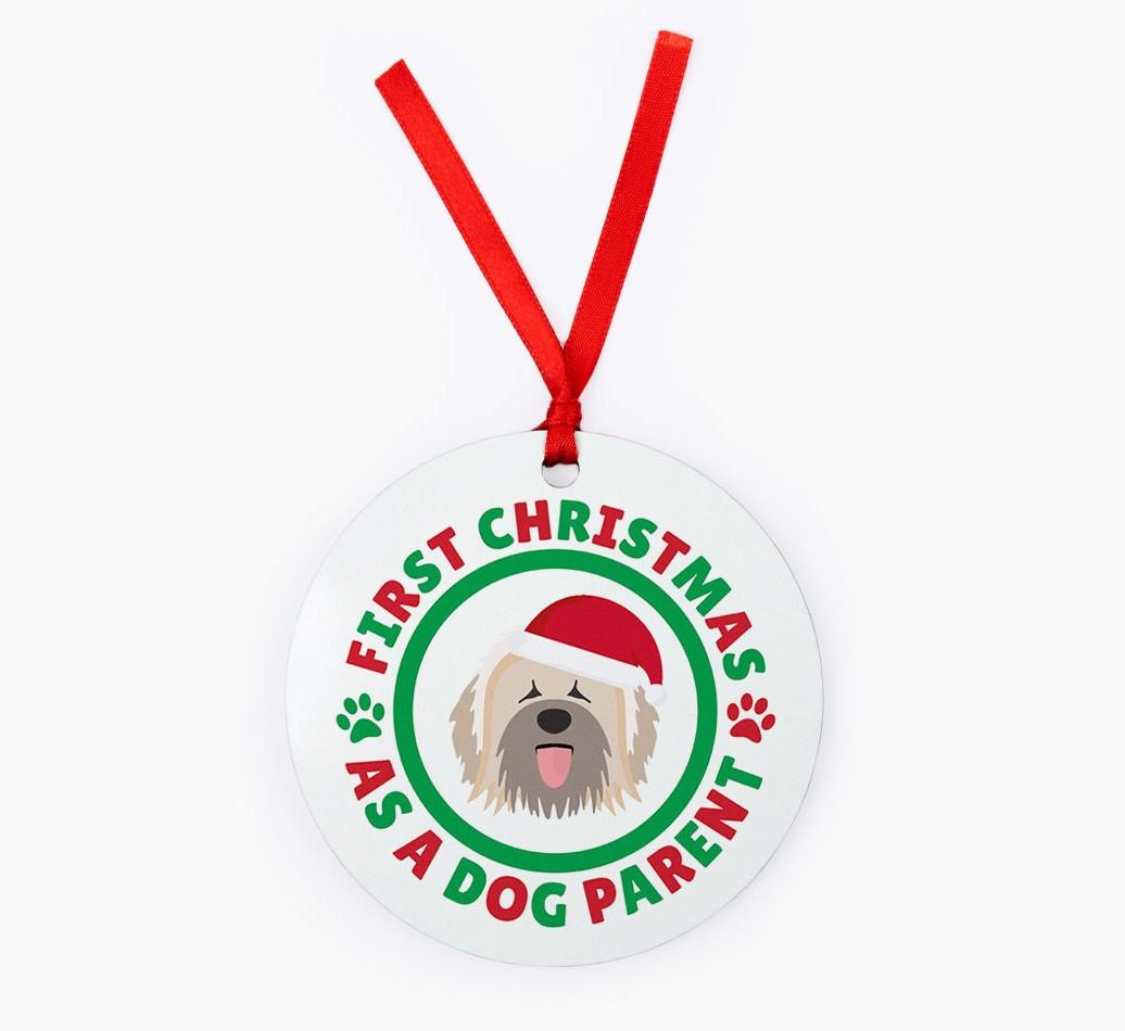 'Dog Parent' - Personalized {breedFullName} Christmas Decoration