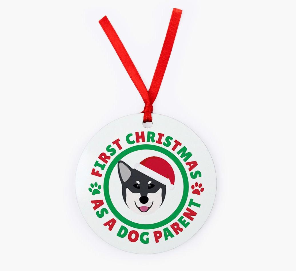 'Dog Parent' - Personalized {breedFullName} Christmas Decoration