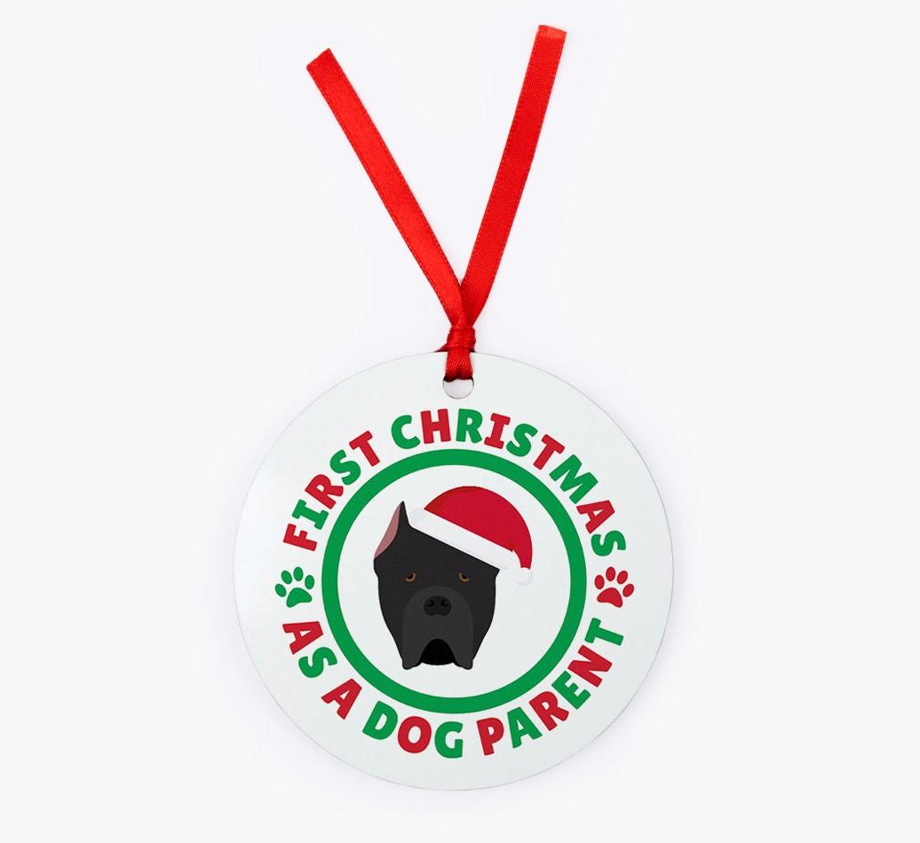 'Dog Parent' - Personalized {breedFullName} Christmas Decoration