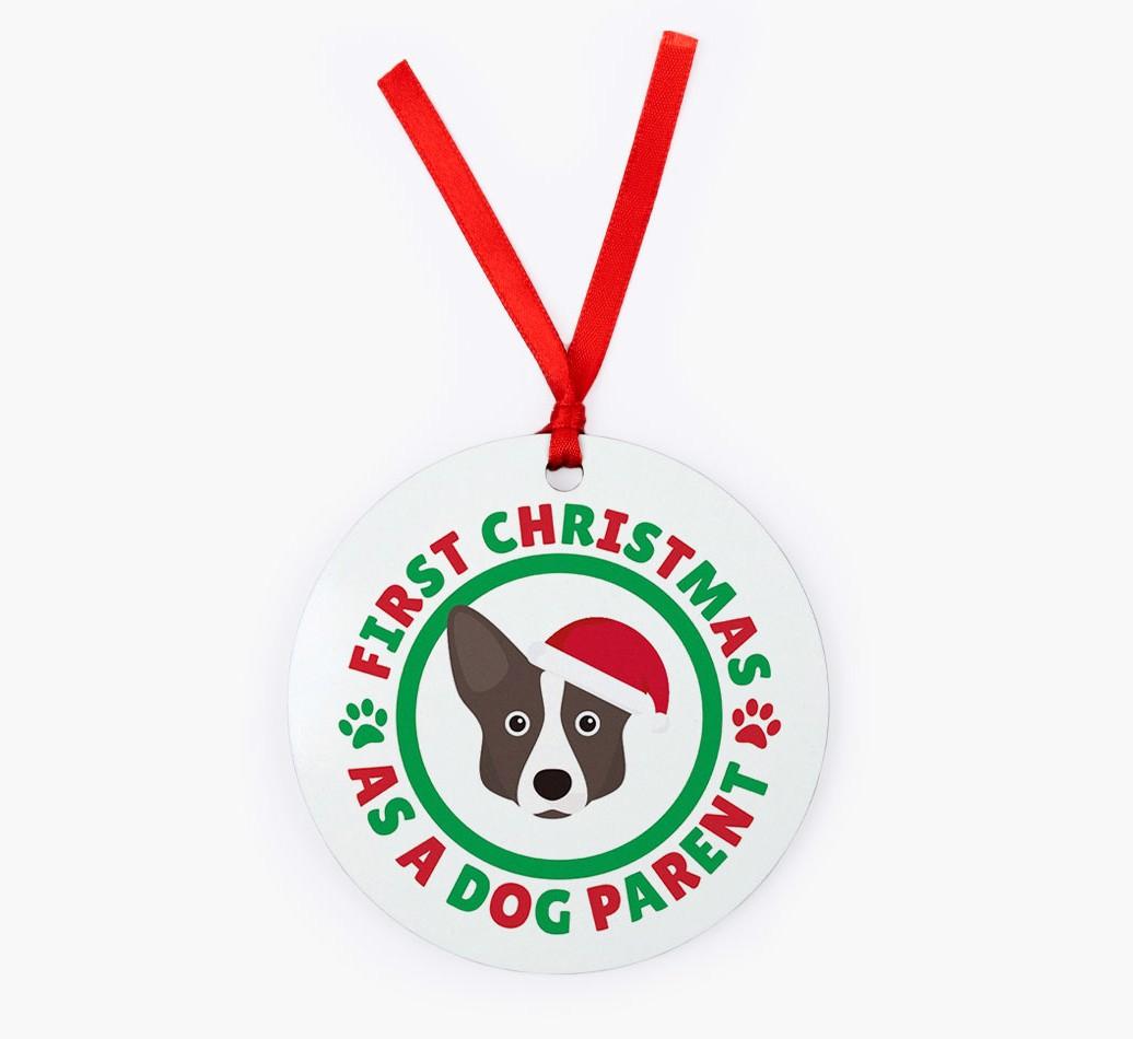 'Dog Parent' - Personalized {breedFullName} Christmas Decoration