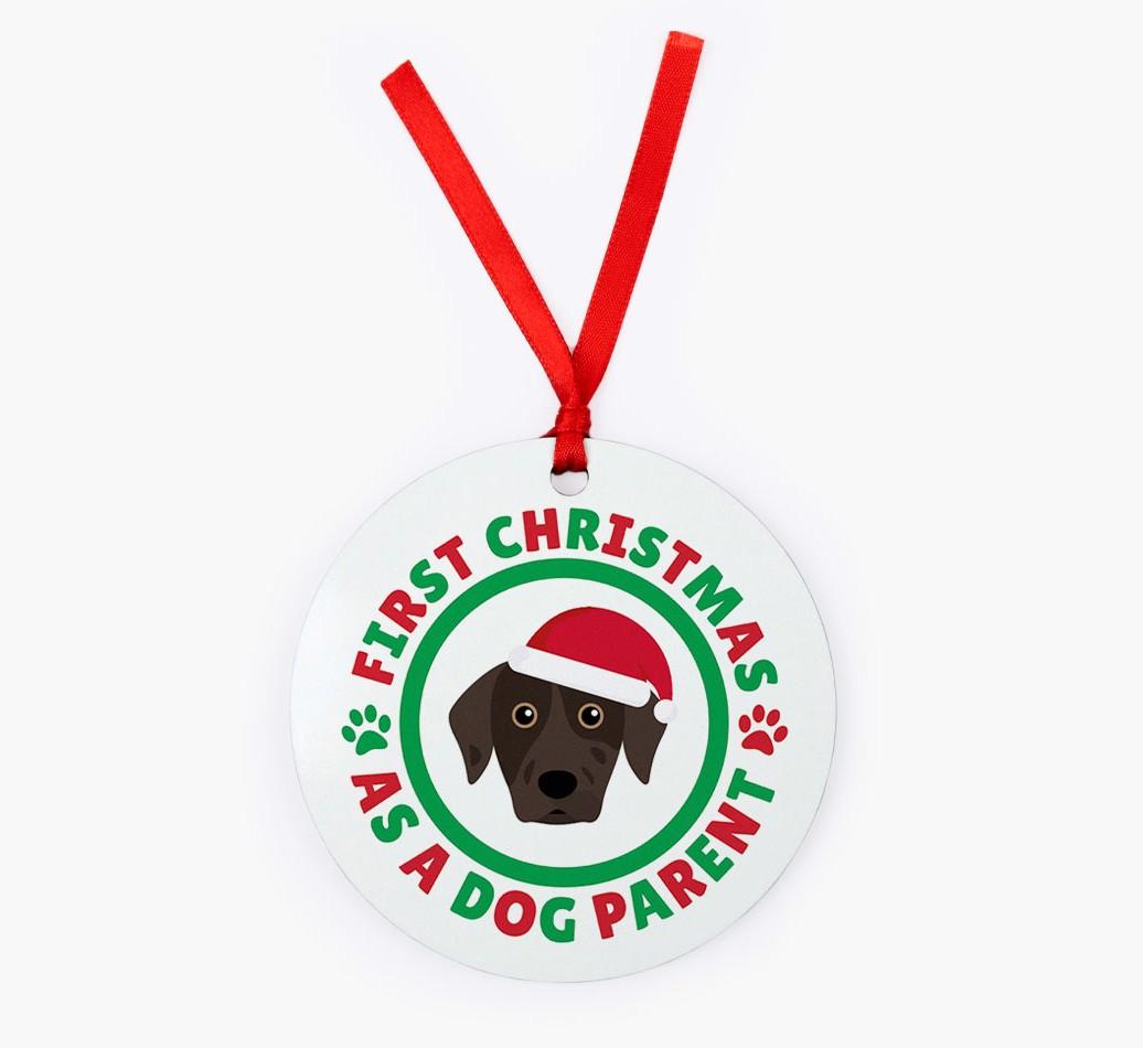'Dog Parent' - Personalized {breedFullName} Christmas Decoration