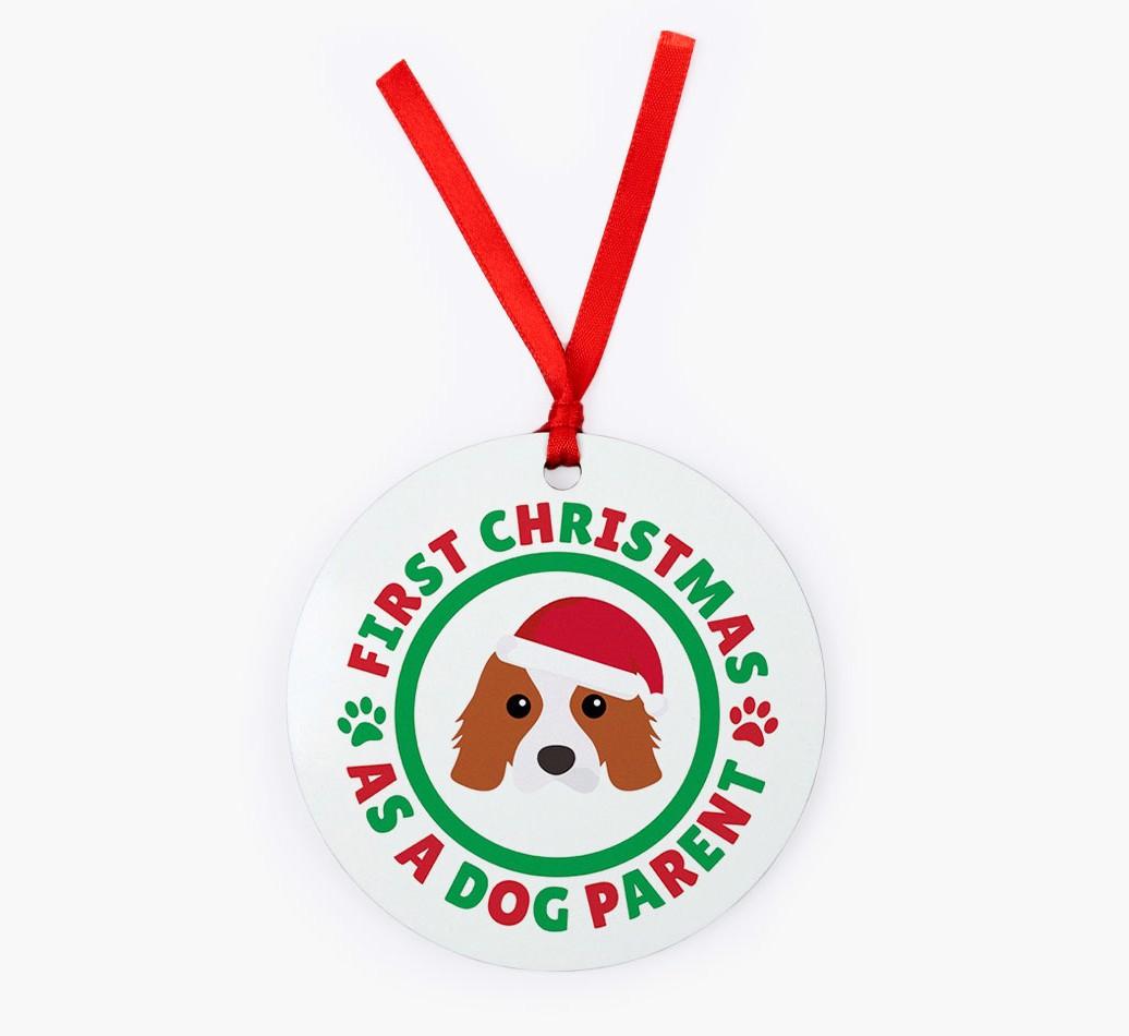 'Dog Parent' - Personalized {breedFullName} Christmas Decoration