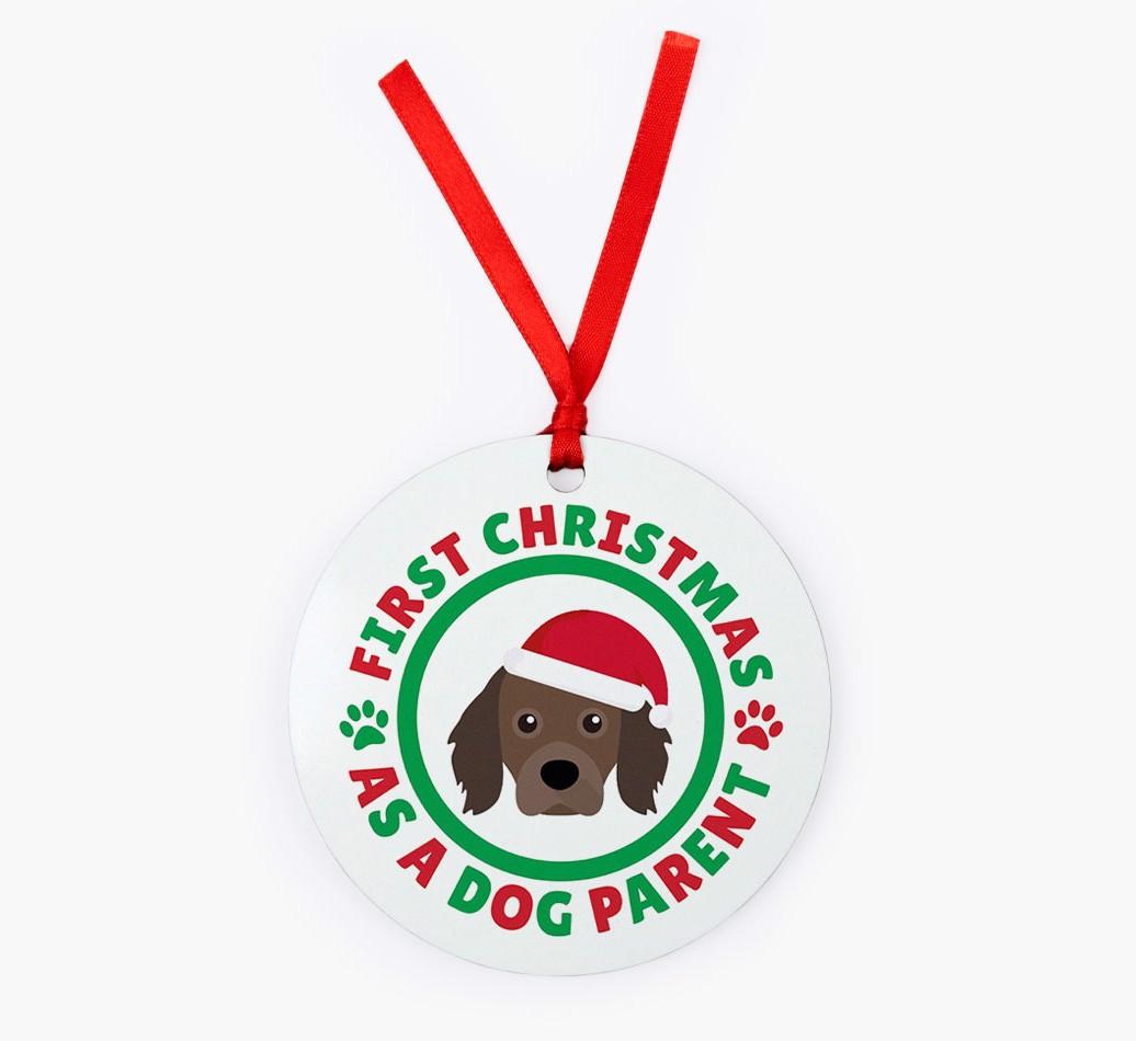 'Dog Parent' - Personalized {breedFullName} Christmas Decoration