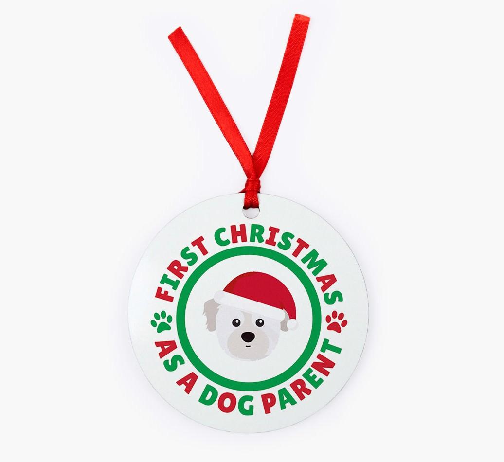 'Dog Parent' - Personalized {breedFullName} Christmas Decoration