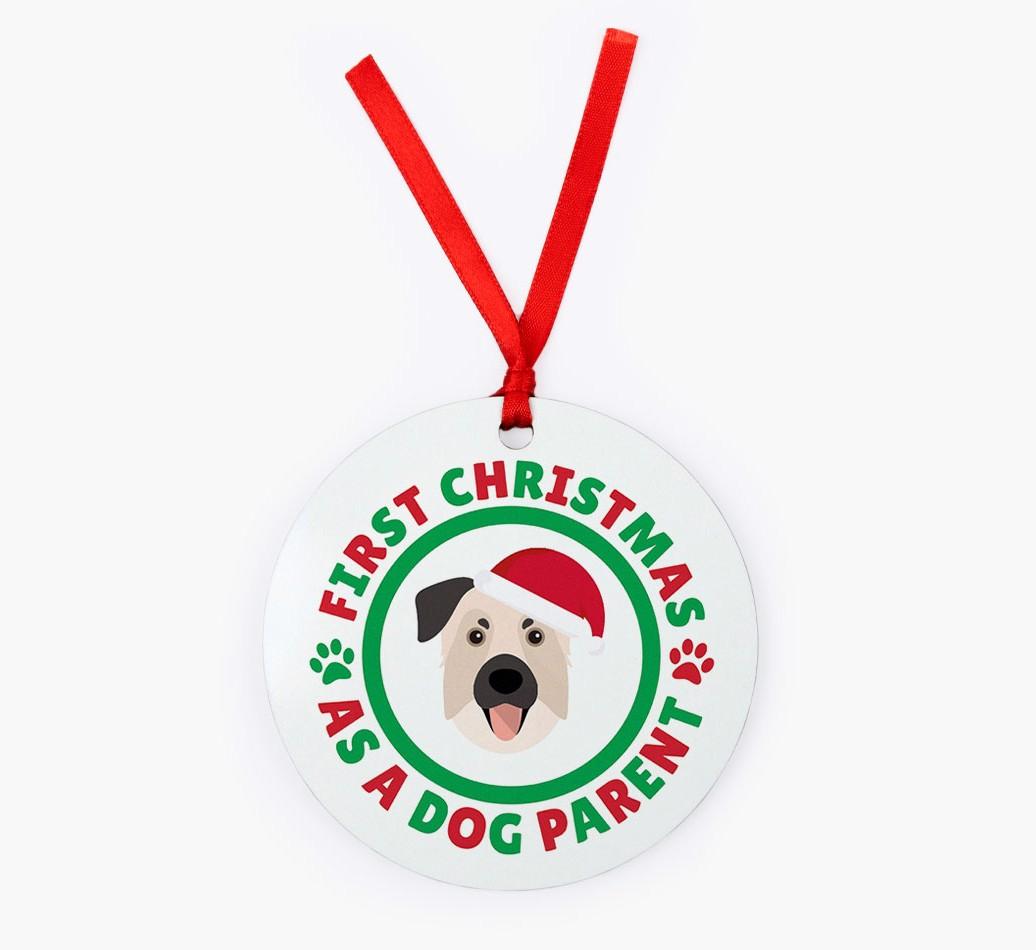 'Dog Parent' - Personalized {breedFullName} Christmas Decoration