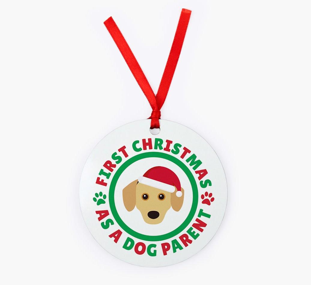 'Dog Parent' - Personalized {breedFullName} Christmas Decoration