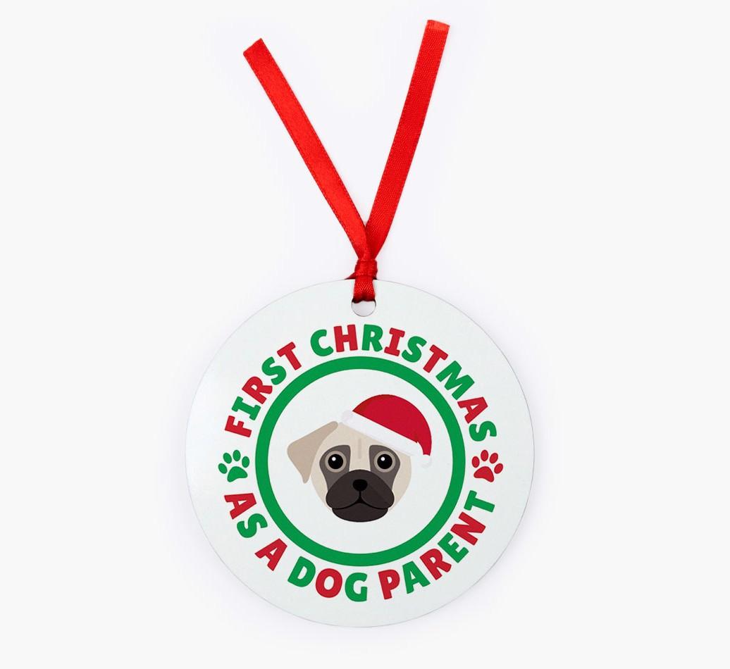 'Dog Parent' - Personalized {breedFullName} Christmas Decoration