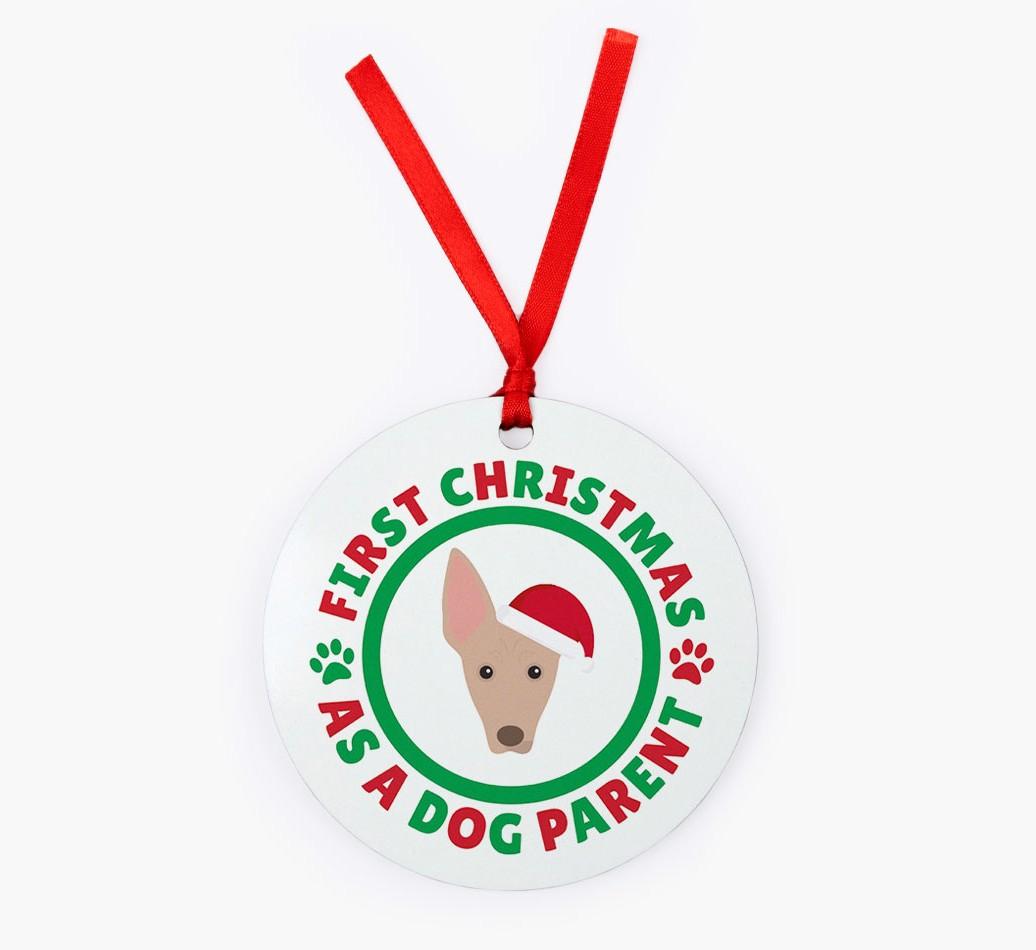 'Dog Parent' - Personalized {breedFullName} Christmas Decoration