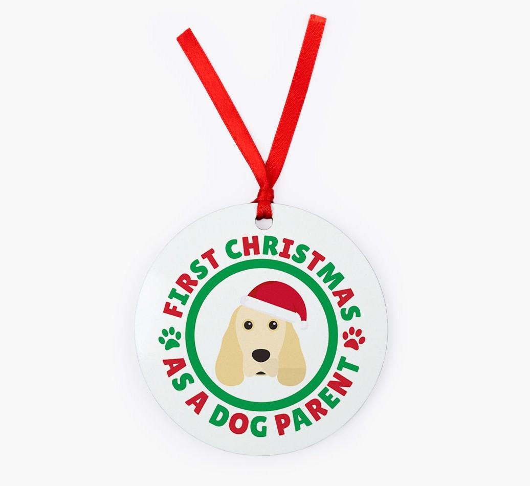 'Dog Parent' - Personalized {breedFullName} Christmas Decoration
