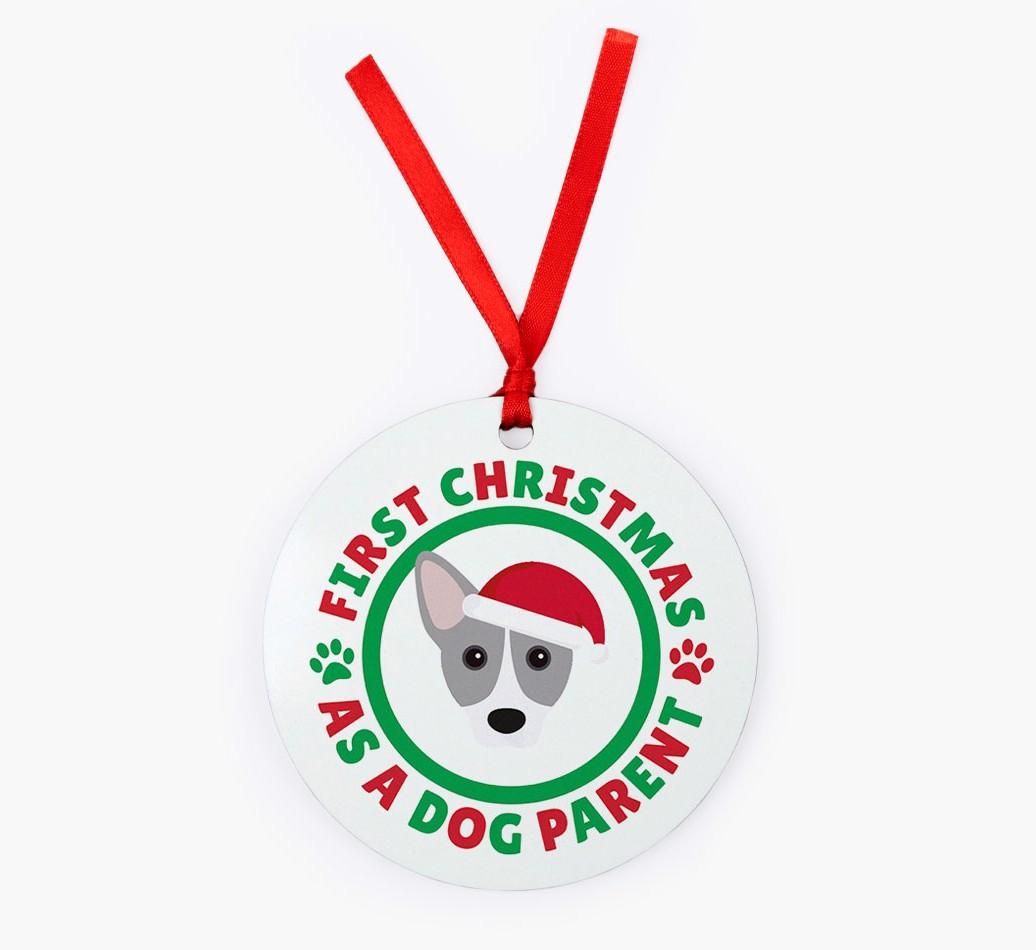 'Dog Parent' - Personalized {breedFullName} Christmas Decoration