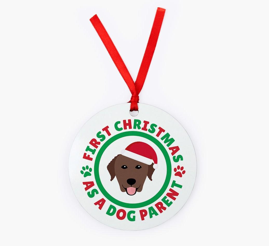 'Dog Parent' - Personalized {breedFullName} Christmas Decoration