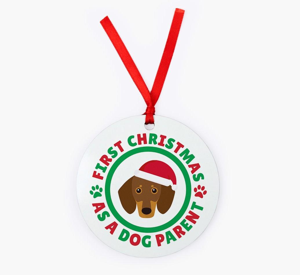'Dog Parent' - Personalized {breedFullName} Christmas Decoration