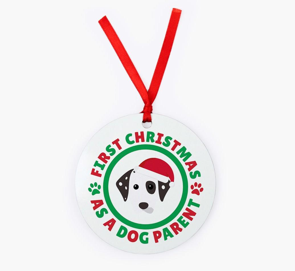 'Dog Parent' - Personalized {breedFullName} Christmas Decoration