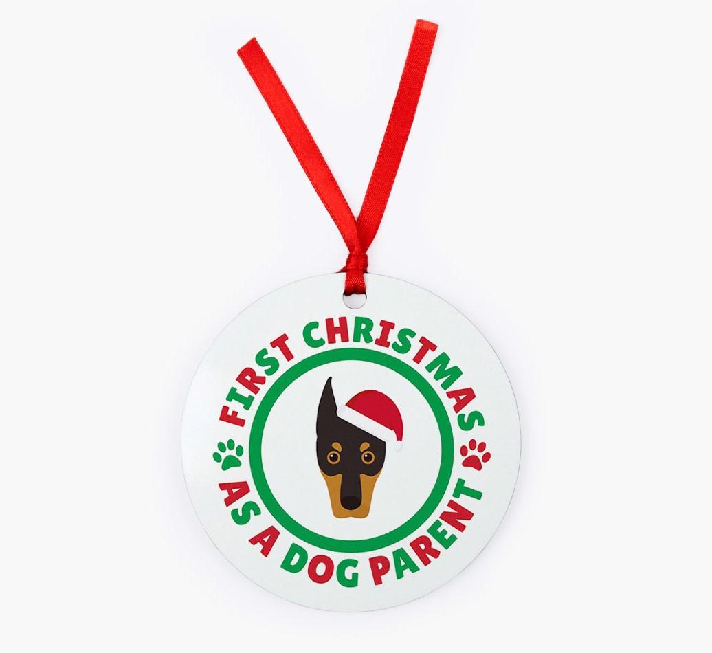 'Dog Parent' - Personalized {breedFullName} Christmas Decoration