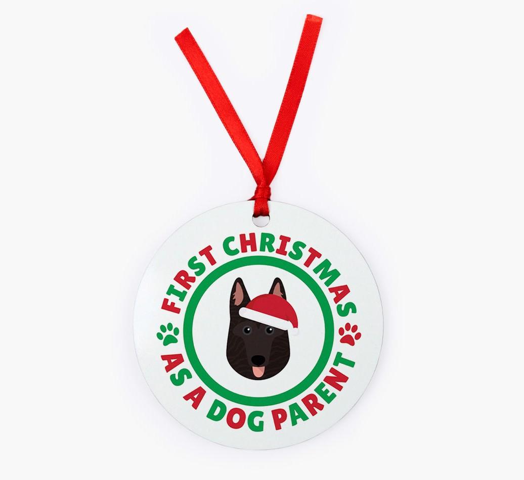 'Dog Parent' - Personalized {breedFullName} Christmas Decoration