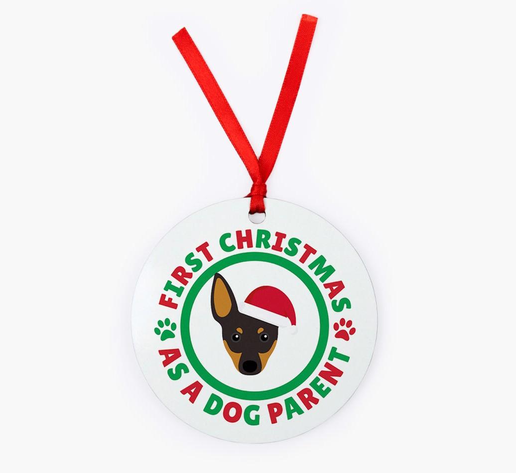 'Dog Parent' - Personalized {breedFullName} Christmas Decoration