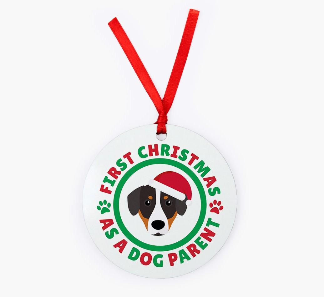 'Dog Parent' - Personalized {breedFullName} Christmas Decoration
