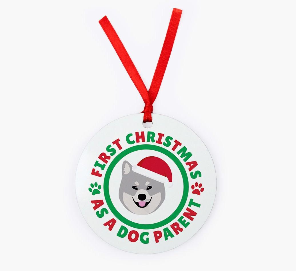 'Dog Parent' - Personalized {breedFullName} Christmas Decoration