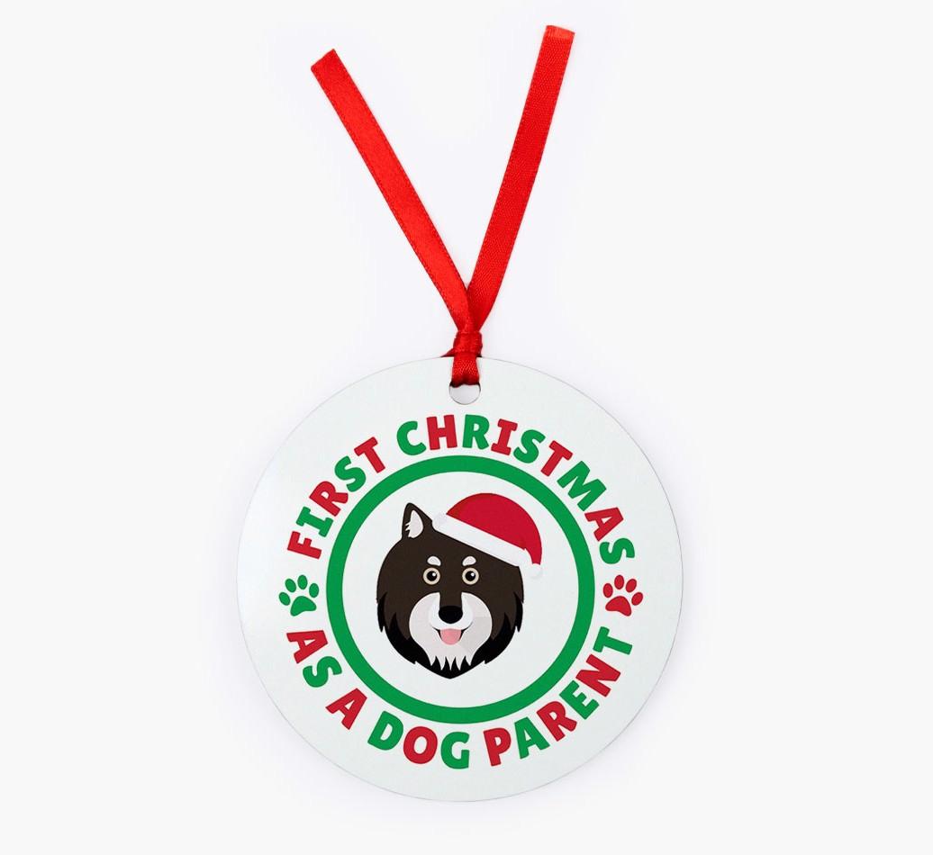 'Dog Parent' - Personalized {breedFullName} Christmas Decoration