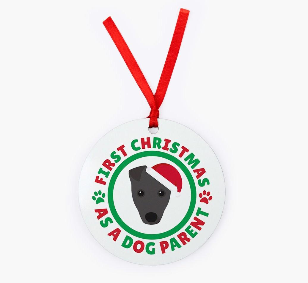 'Dog Parent' - Personalized {breedFullName} Christmas Decoration