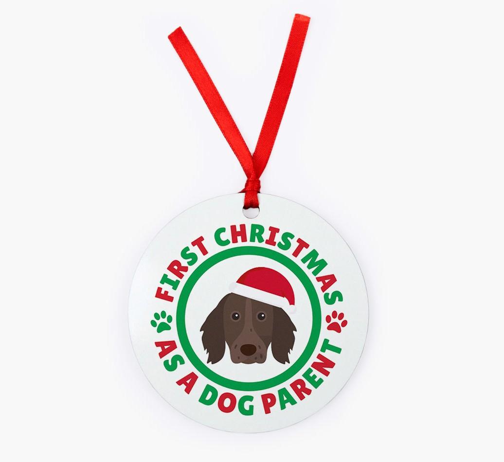 'Dog Parent' - Personalized {breedFullName} Christmas Decoration