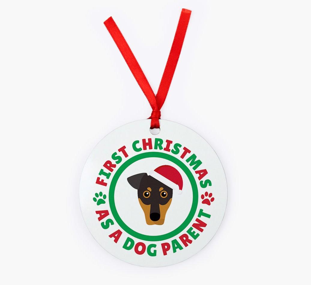 'Dog Parent' - Personalized {breedFullName} Christmas Decoration