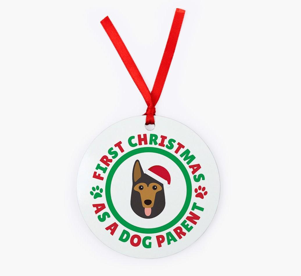 'Dog Parent' - Personalized {breedFullName} Christmas Decoration