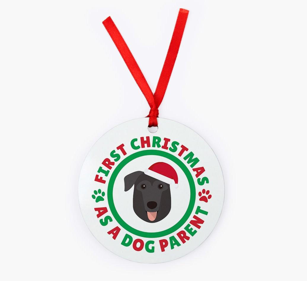 'Dog Parent' - Personalized {breedFullName} Christmas Decoration