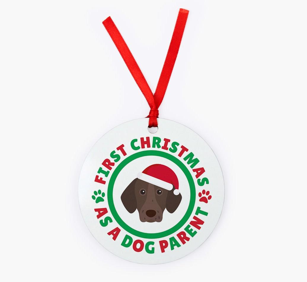'Dog Parent' - Personalized {breedFullName} Christmas Decoration