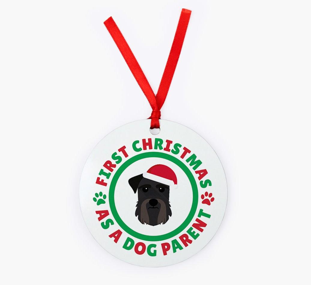 'Dog Parent' - Personalized {breedFullName} Christmas Decoration