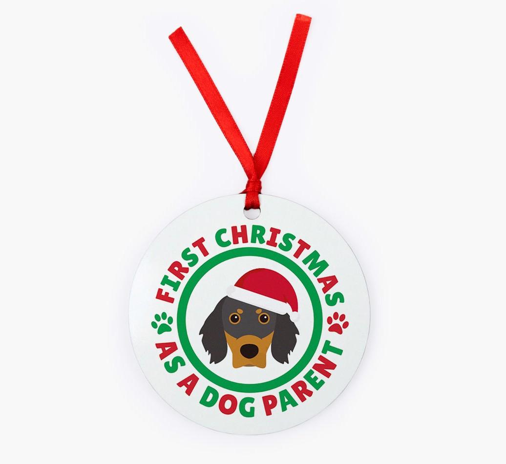 'Dog Parent' - Personalized {breedFullName} Christmas Decoration