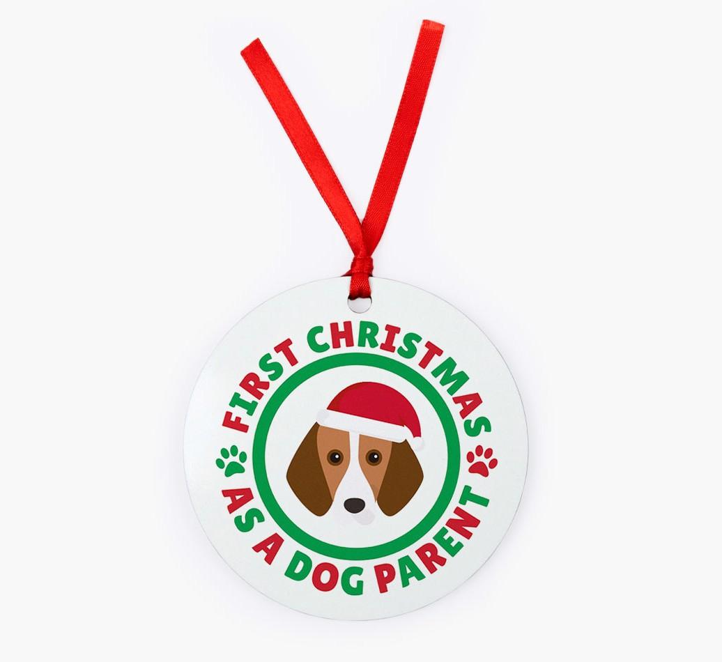 'Dog Parent' - Personalized {breedFullName} Christmas Decoration
