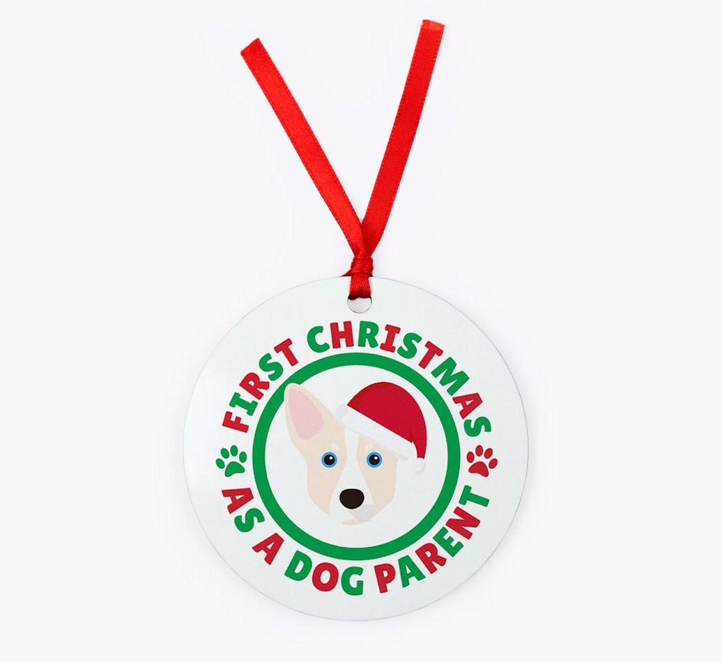 'Dog Parent' - Personalized {breedFullName} Christmas Decoration