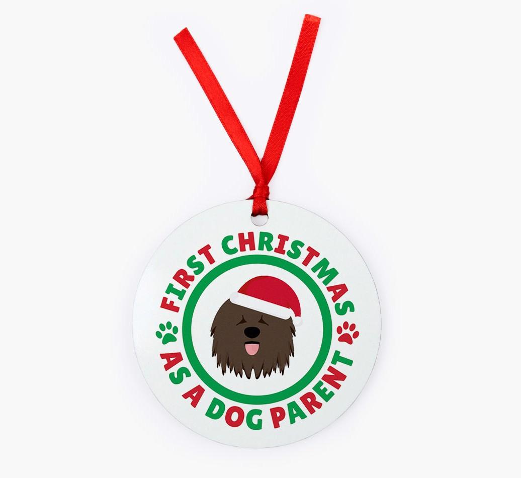 'Dog Parent' - Personalized {breedFullName} Christmas Decoration