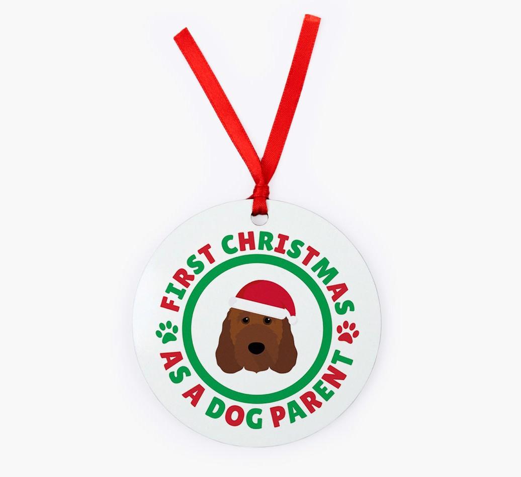 'Dog Parent' - Personalized {breedFullName} Christmas Decoration