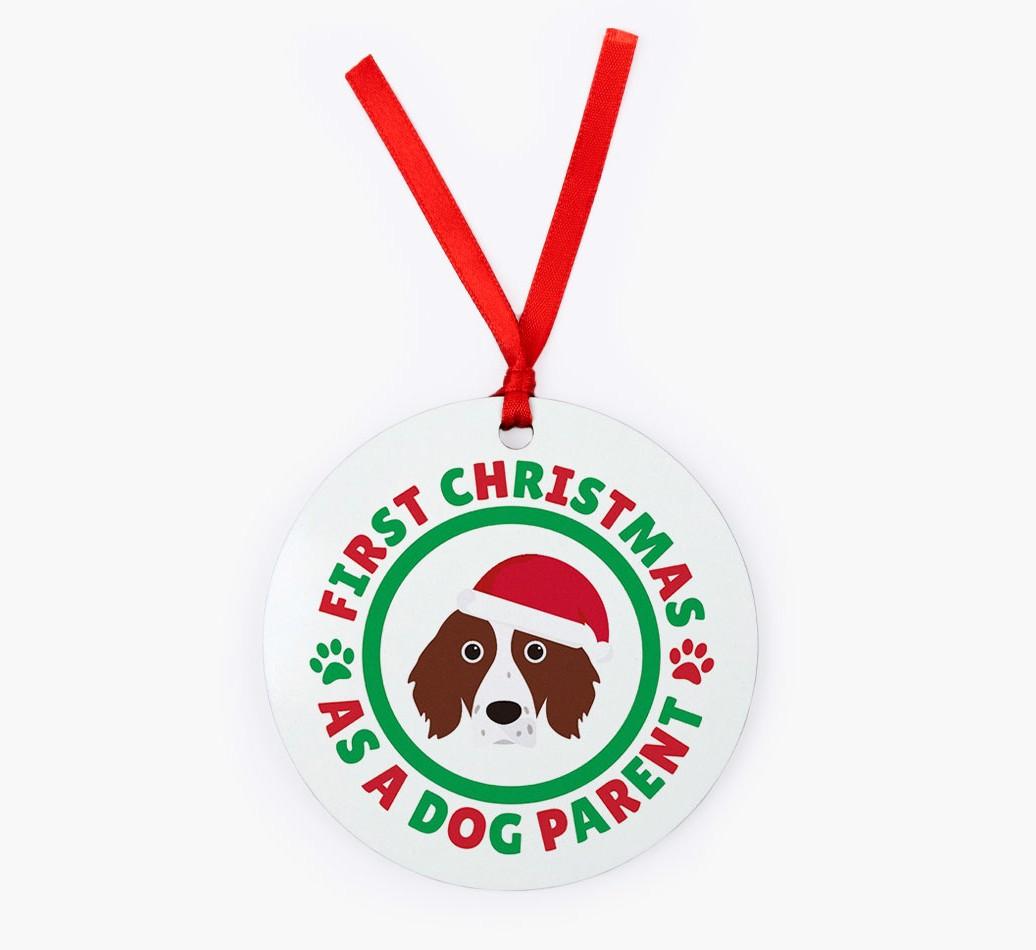 'Dog Parent' - Personalized {breedFullName} Christmas Decoration